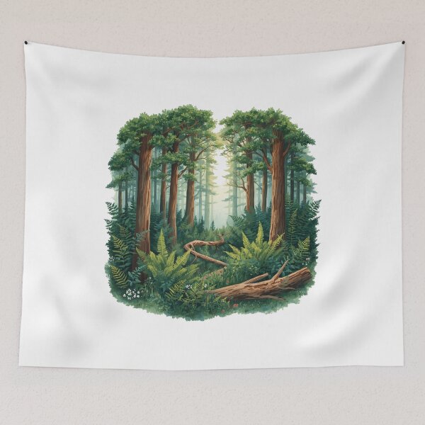 Item preview, Fern Forest Escape designed and sold by catcurio.