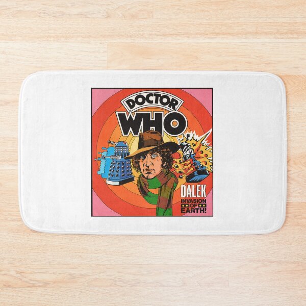 Item preview, Doctor Who – Fourth Doctor & Daleks Vintage Retro Art designed and sold by Grand Illusions.