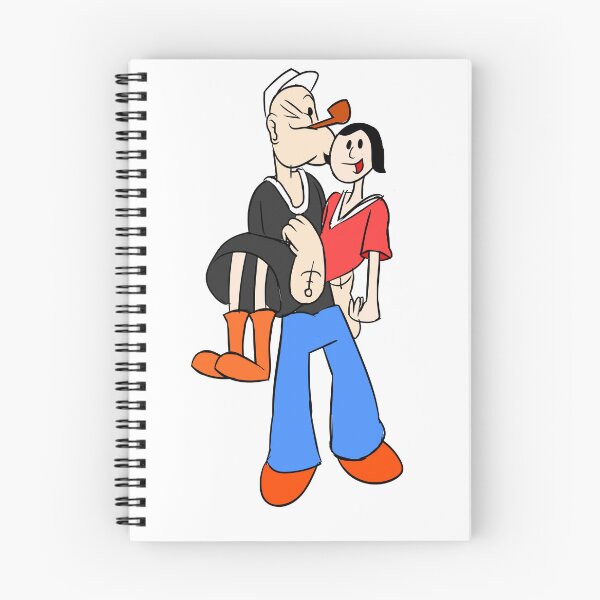 Item preview, Popeye and Olive Oyl designed and sold by Quistlor.