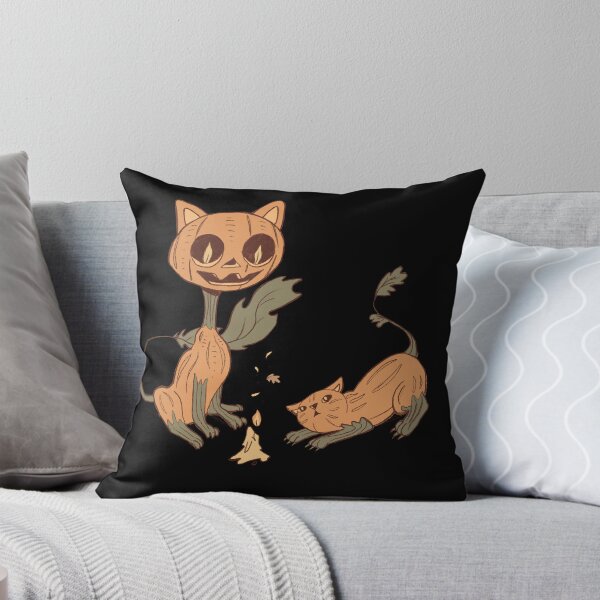Item preview, Pumpkin Cats and candle designed and sold by JessOEvans.