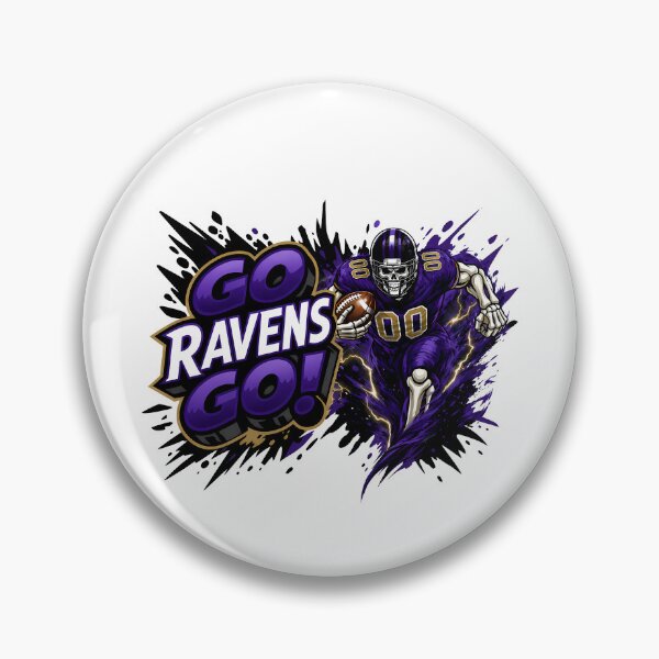 Item preview, Go Ravens Go! Baltimore Ravens Football Fan #0085 designed and sold by GLUVY-THEME.