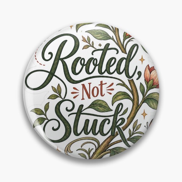 Item preview, Rooted Not Stuck designed and sold by InkPixell.