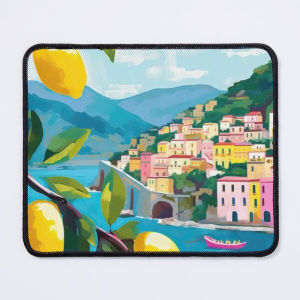 Item preview, Amalfi Coast – Lemons, Sun & Coastal Colors designed and sold by iamdesigns14.