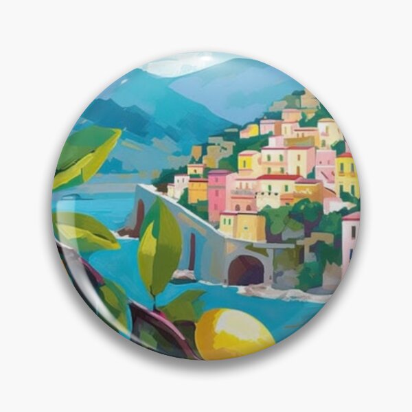 Item preview, Amalfi Coast – Lemons, Sun & Coastal Colors designed and sold by iamdesigns14.