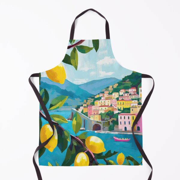 Item preview, Amalfi Coast – Lemons, Sun & Coastal Colors designed and sold by iamdesigns14.