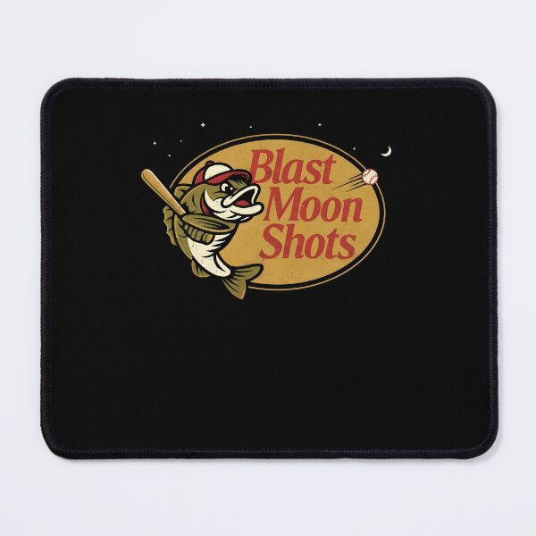 Item preview, Blast Moon Vintage Shots Baseball Fish Design designed and sold by Mind-Drift.