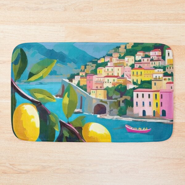 Item preview, Amalfi Coast – Lemons, Sun & Coastal Colors designed and sold by iamdesigns14.