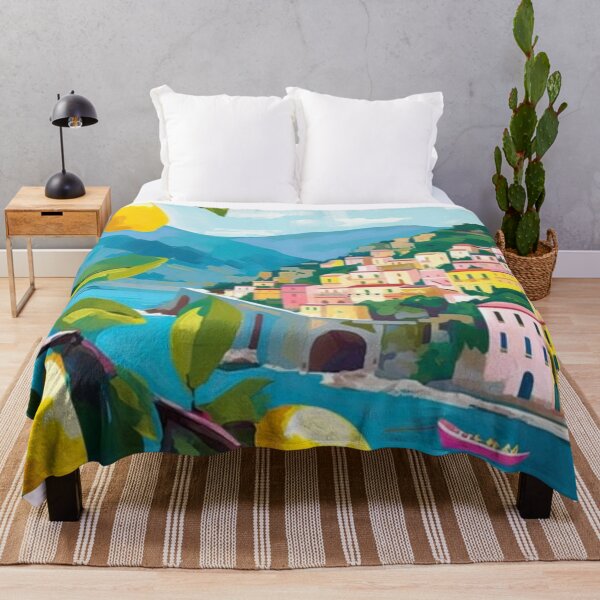 Item preview, Amalfi Coast – Lemons, Sun & Coastal Colors designed and sold by iamdesigns14.