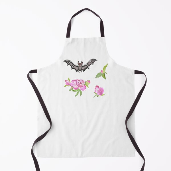Item preview, Gothic Bat and Pink Roses Sticker designed and sold by olenapetol.