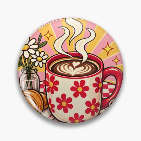 Item preview, Slow Mornings Strong Coffee Retro designed and sold by Pick&Grin.