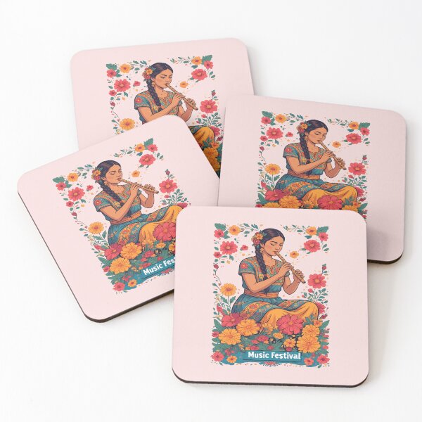 Item preview, Mexican Flute Player – World Music & Music Festival  designed and sold by Art-Arcade6.