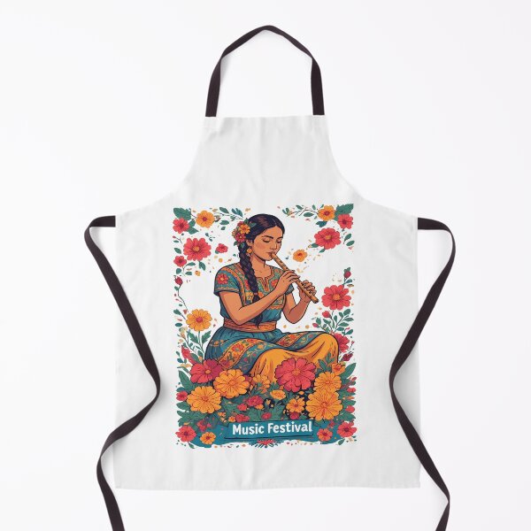 Item preview, Mexican Flute Player – World Music & Music Festival  designed and sold by Art-Arcade6.