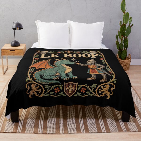 Item preview, Le Boop Medieval Knight Dragon Fantasy designed and sold by CelidaBonde.