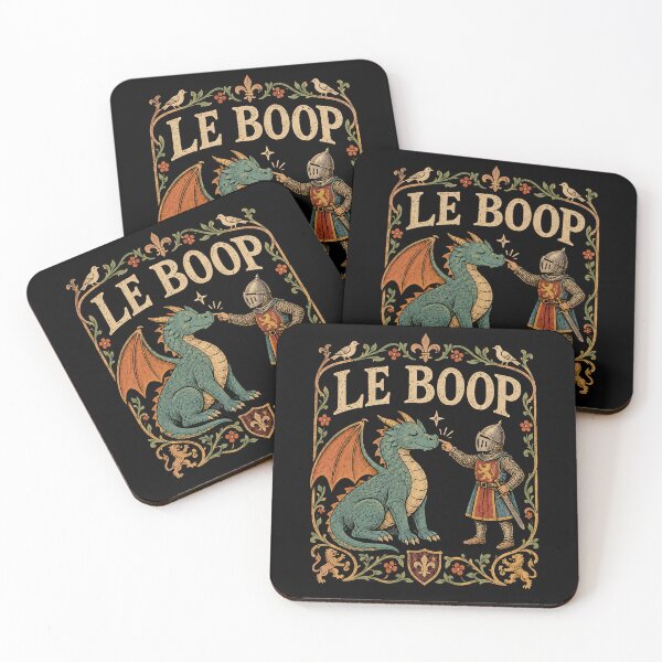 Item preview, Le Boop Medieval Knight Dragon Fantasy designed and sold by CelidaBonde.