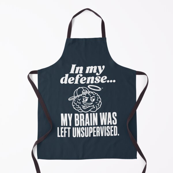 Item preview, Introvert Defense Unsupervised Brain Humor designed and sold by MOSIDRIP™.