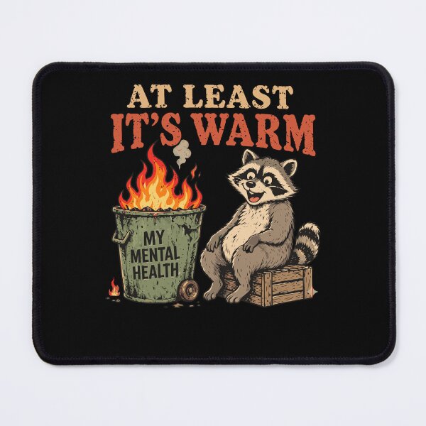 Item preview, Funny Raccoon Mental Health Humor designed and sold by cerima.