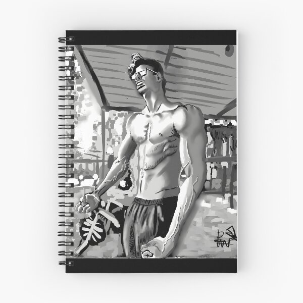 Item preview, Stylish Fitness Artwork of a Muscular Man designed and sold by J-Mindful.