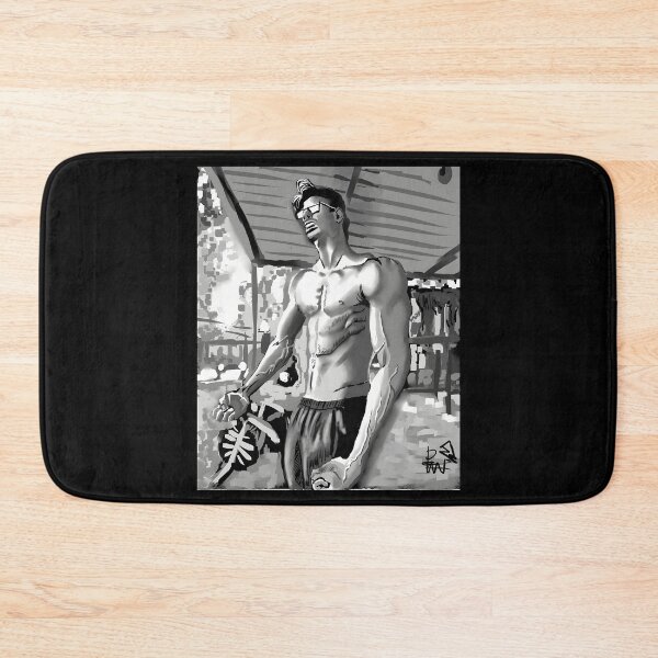 Item preview, Stylish Fitness Artwork of a Muscular Man designed and sold by J-Mindful.