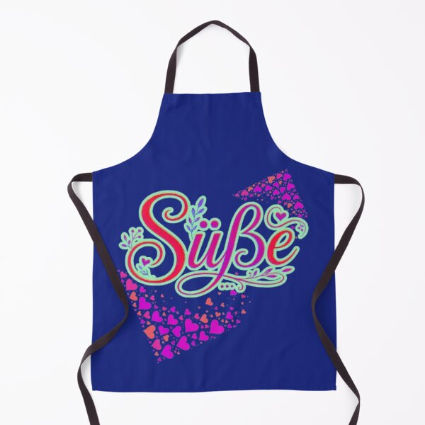 Item preview, Süße German Word For Sweetie Floral Vine Heart Mosaic Poster designed and sold by Miheerala.