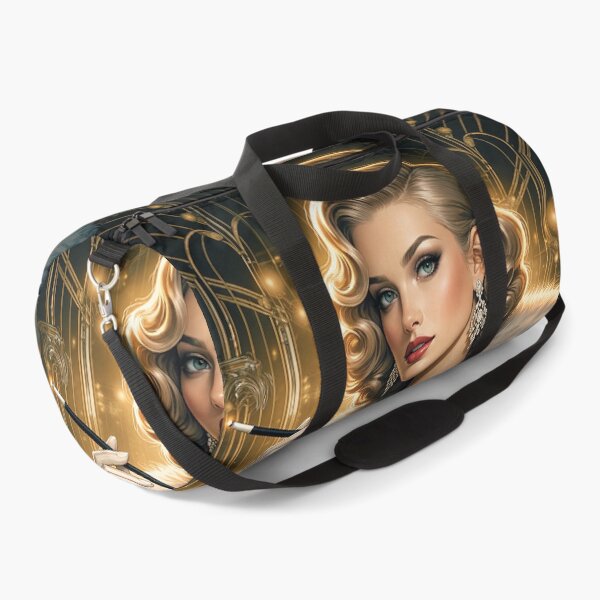 Item preview, Glamorous Woman Smoking a Cigarette – Elegance and Allure designed and sold by GalleryKauffeld.