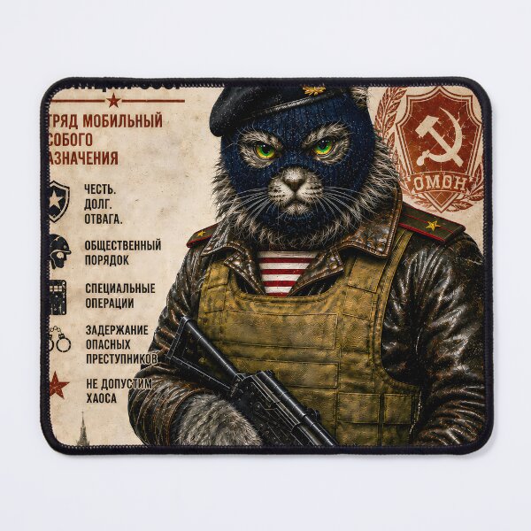 Item preview, Special Forces Cat Posters - Militsiya OMON (SU) designed and sold by OPERATOR-7794.