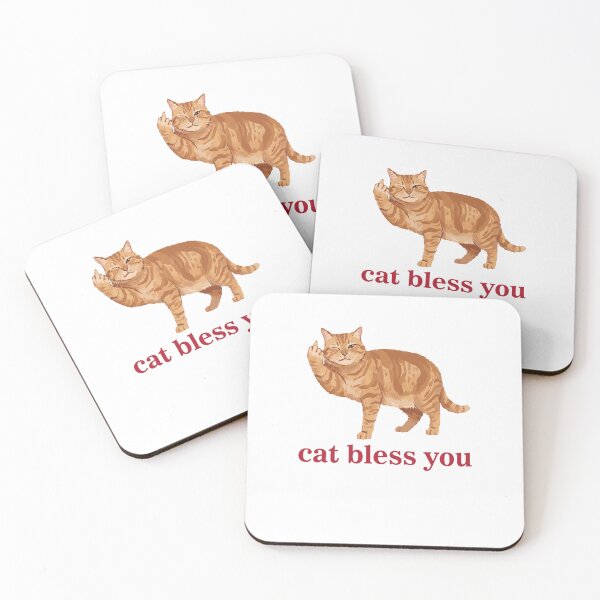 Item preview, Funny Cat Bless You Meme Design designed and sold by cerima.