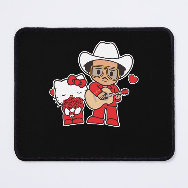 Item preview, Bruno With Kitty The Romantic Tour Cowboy Guitar Roses designed and sold by Mind-Drift.