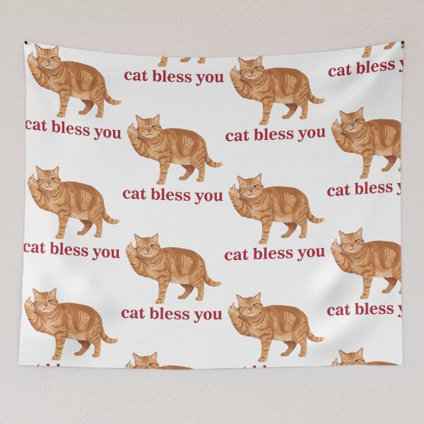 Item preview, Funny Cat Bless You Meme Design designed and sold by cerima.