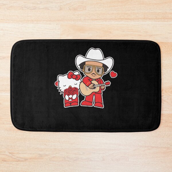 Item preview, Bruno With Kitty The Romantic Tour Cowboy Guitar Roses designed and sold by Mind-Drift.