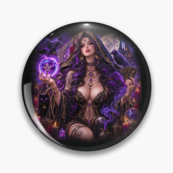 Item preview, Occult Enchantress – Mistress of Arcane Magic designed and sold by TroviTutto.