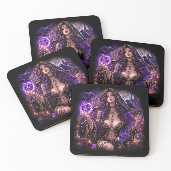 Item preview, Occult Enchantress – Mistress of Arcane Magic designed and sold by TroviTutto.