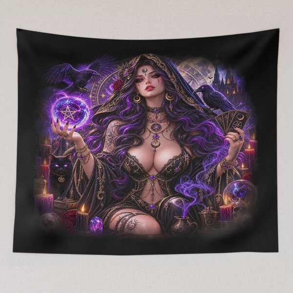 Item preview, Occult Enchantress – Mistress of Arcane Magic designed and sold by TroviTutto.