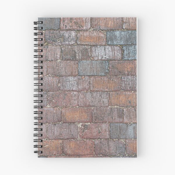 Item preview, Red and Slate Brick Cobblestone Pavement designed and sold by MariaAbaza.