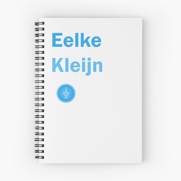 Item preview, Eelke Kleijn Minimalist Electronic Music T-Shirt with Futuristic Blue Symbol designed and sold by THE MODA STEREO.