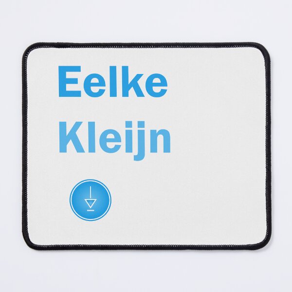 Item preview, Eelke Kleijn Minimalist Electronic Music T-Shirt with Futuristic Blue Symbol designed and sold by THE MODA STEREO.