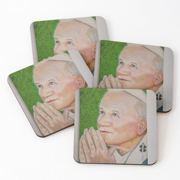 Item preview, Pope St. John Paul II designed and sold by ScottSvanefeltArt.