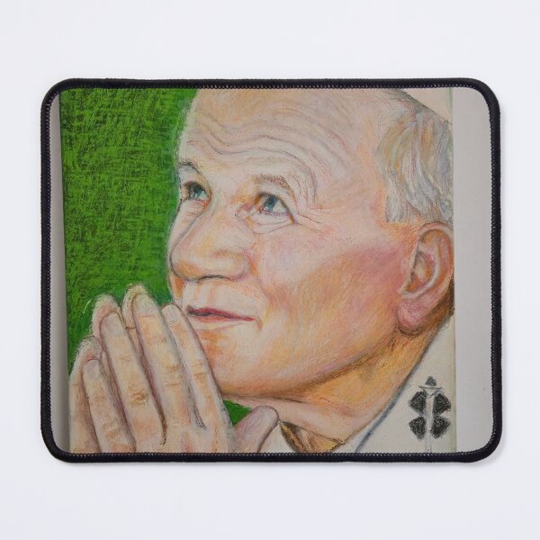 Item preview, Pope St. John Paul II designed and sold by ScottSvanefeltArt.