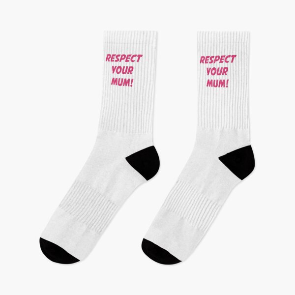 Item preview, RESPECT YOUR MUM! (Pink Text) designed and sold by STUDIO-72.