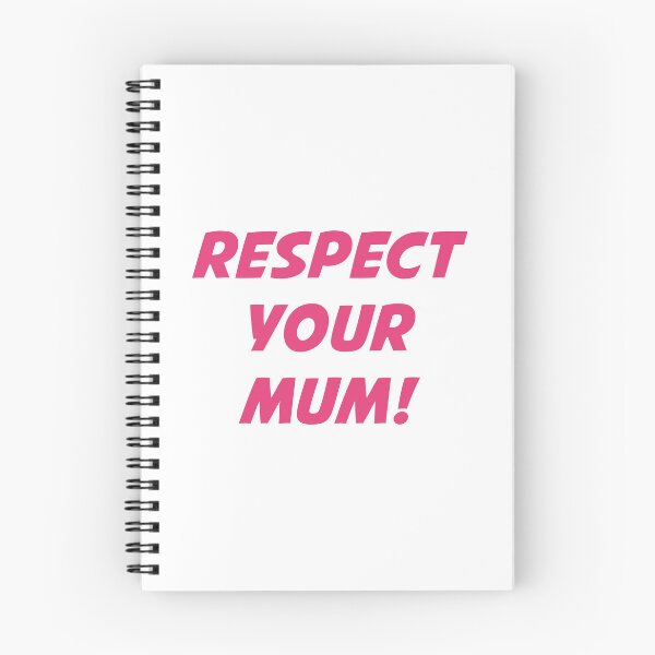Artikelvorschau, RESPEKTIERE DEINE MUTTER! (Pinker Text) entworfen und verkauft von STUDIO-72.