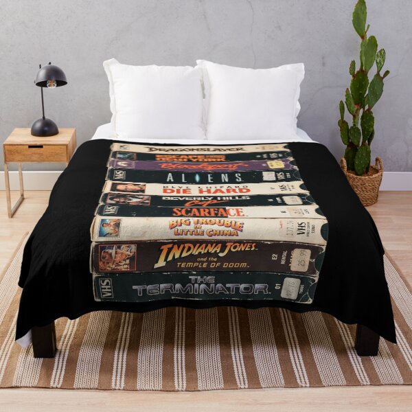 Item preview, Retro VHS Tape Stack Nostalgia Art designed and sold by The Mellonaire.