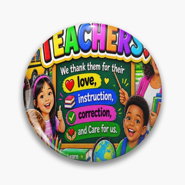 Artikelvorschau, We Thank Our Teachers. entworfen und verkauft von New Wave Artworks & Odds &Ends.