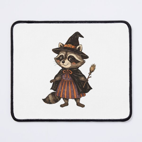 Item preview, Raccoon Halloween Witch Hat designed and sold by SOUFIANE1991.