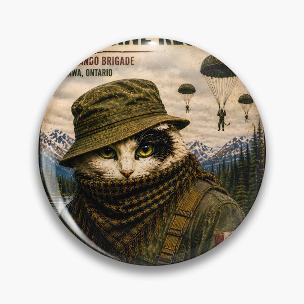 Item preview, Special Forces Cat Posters - Canadian Airborne Regiment 3 Commando (CDN) designed and sold by OPERATOR-7794.