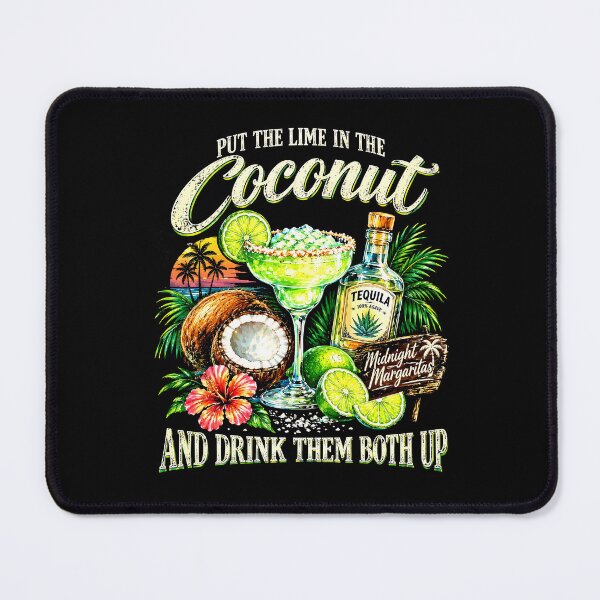Item preview, Put the Lime in the Coconut Tropical Vibe designed and sold by cerima.