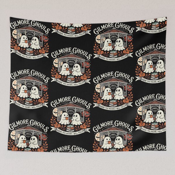 Item preview, Gilmore Ghouls Ghosts - Where You Haunt, I Will Follow Halloween designed and sold by Mind-Drift.
