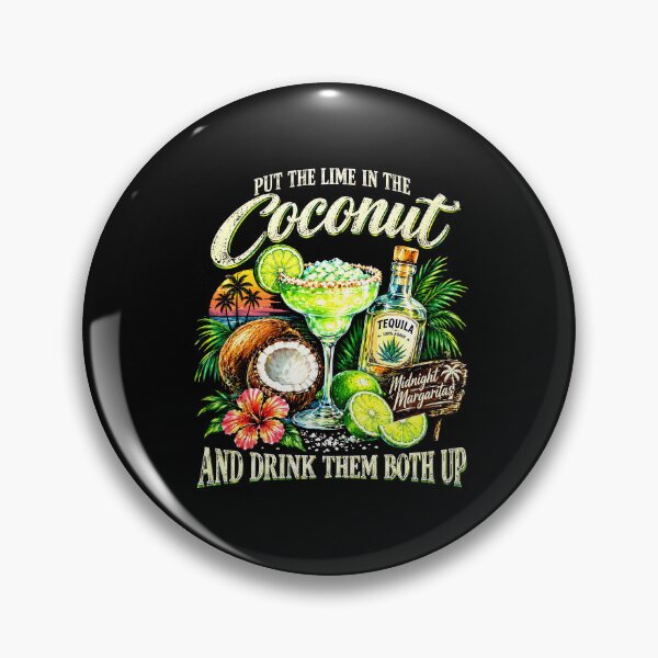 Item preview, Put the Lime in the Coconut Tropical Vibe designed and sold by cerima.