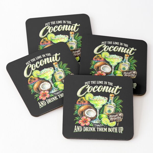 Item preview, Put the Lime in the Coconut Tropical Vibe designed and sold by cerima.