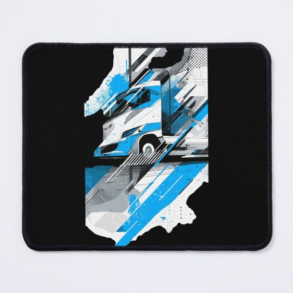 Item preview, Cyberpunk Truck Speed Art – Futuristic Truck & Streetwear Design designed and sold by GeoBeast.