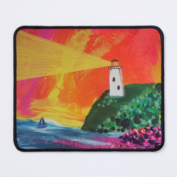 Item preview, Crimson Lighthouse Dreams designed and sold by GhostDogDesigns.