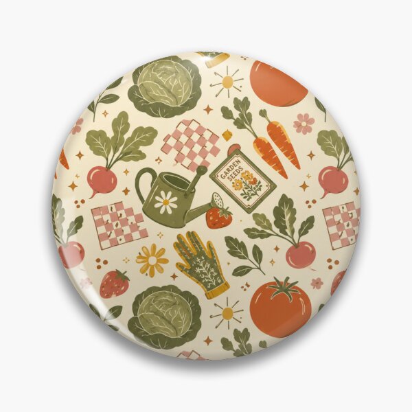 Item preview, Vintage Cottage Garden Pattern designed and sold by Pick&Grin.
